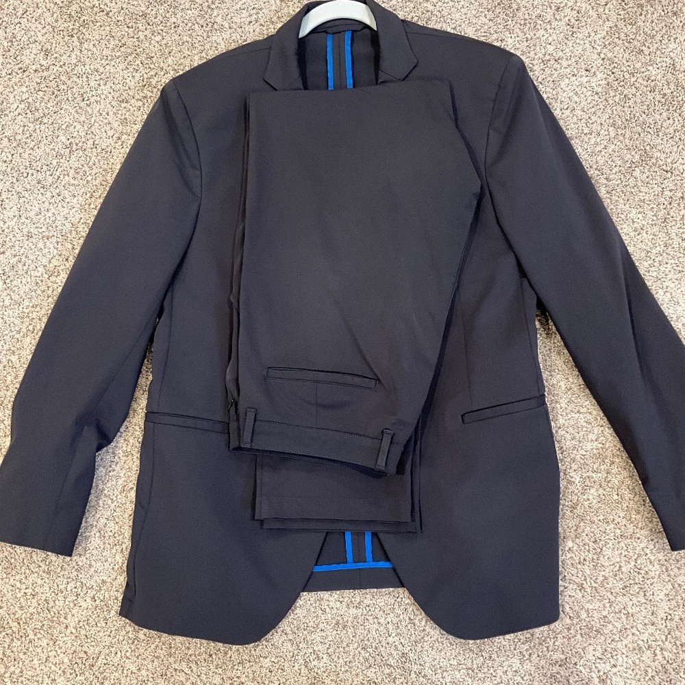 Twillory Suit Separates: Blazer And Pants. Size 44L Blazer And 38x34 Trousers